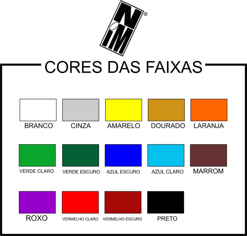 Faixas para Artes Marciais