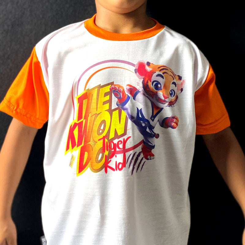 Camisa Kids de Taekwondo - Tiger Kid